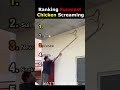 Ranking the Funniest Chicken Screaming #yt #ytshorts #trending