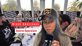 Panel of Immigrants Discuss if They Feel Black Americans Should Get Reparations