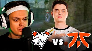 БУСТЕР СМОТРИТ ПЕРВУЮ ИГРУ ЭЛЕКТРОНИКА ЗА VP ПРОТИВ FNATIC / БУСТЕР СМОТРИТ ВИРТУС ПРО VS ФНАТИК