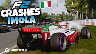 REALISTIC F2 CRASHES IMOLA!