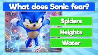 Sonic the Hedgehog 2 Movie Quiz | How Much Do You Know About Sonic the Hedgehog 2?