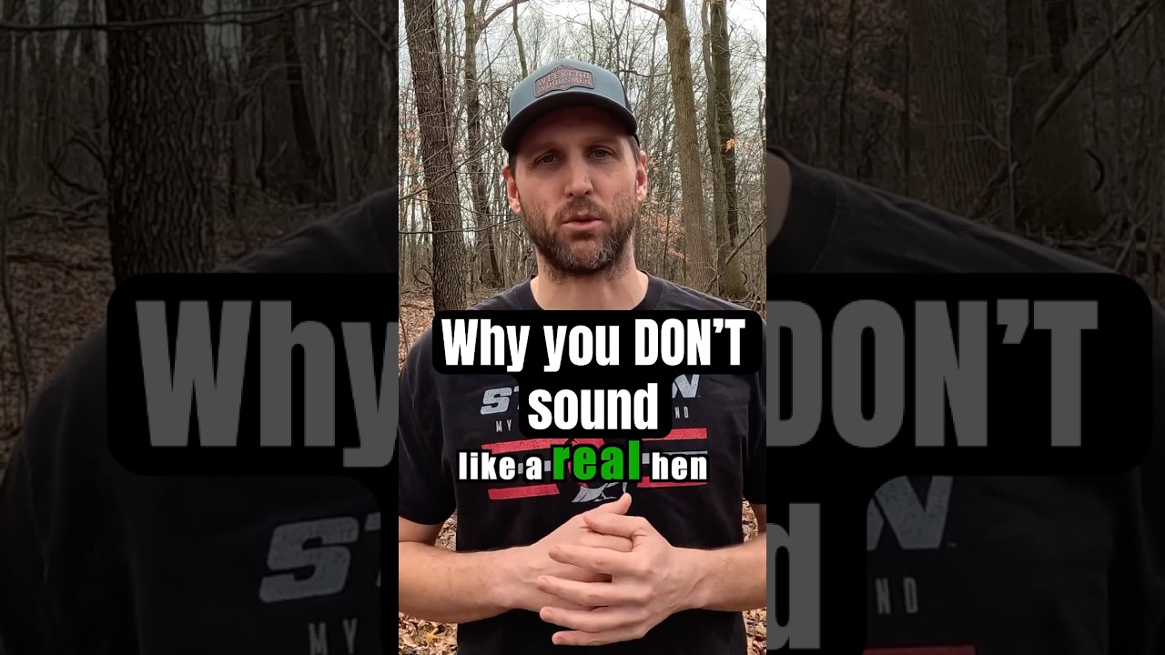 🦃Why Your Mouth Call Sounds Bad and How to Fix It! Beginner’s Series turkey calls 