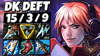 Ezreal vs Aphelios ADC [ DK Deft ] Korea Grandmaster Patch 13.10 ✅
