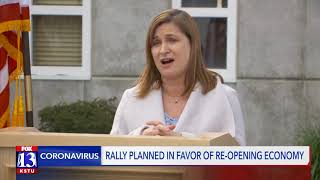 Group hosting rally in downtown SLC wants Utah economy to be re-opened immediately
