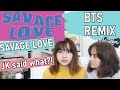 BTS (방탄소년단) 'Savage Love' (Laxed – Siren Beat) [BTS Remix] | REACTION with my ARMY mom