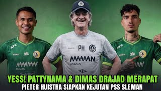 Yes 😊 Shayne Pattynama and Dimas Drajad Closing In, Pieter Huistra Prepares a Surprise for PSS Sl...