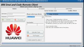 SRS: Howto Unlock Huawei G7002 by Calculate UnlockCodes screenshot 5
