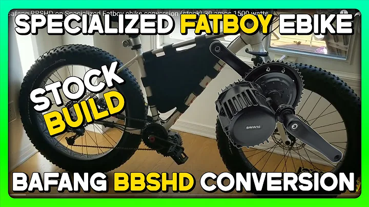 Bafang BBSHD on Specialized Fatboy ebike conversion (stock) 30 amps 1500 watts