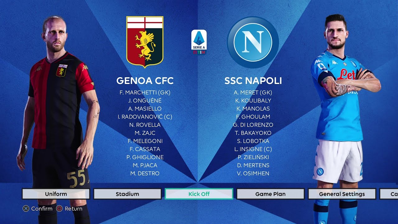 Genoa vs Napoli | Stadio Luigi Ferraris | Serie A Matchday 2