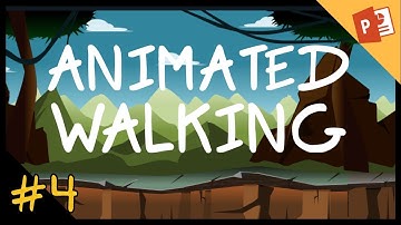 Powerpoint animation: Walking . Ep 4/4. the best and worst types.