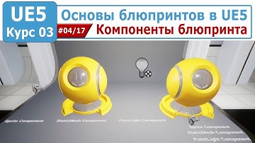 Основы блюпринтов в Unreal Engine 5, часть #04. Компоненты блюпринта