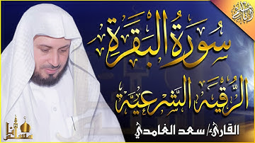 سورة البقرة الرقية الشرعية سعد الغامدي تلاوة عذبة هادئة | Surah Al Baqarah