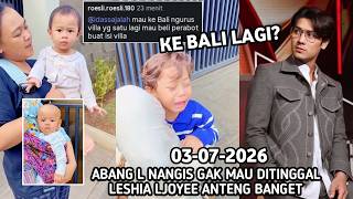 RIZKY BILLAR AND LESTI SAY GOODBYE TO THE KIDS, ABANG L CRIES NOT WANTING TO BE LEFT BEHIND! ARE ...