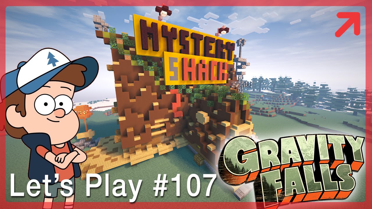 Дом из ГРАВИТИ ФОЛЗ в МАЙНКРАФТ. Lets Play Minecraft → 107 