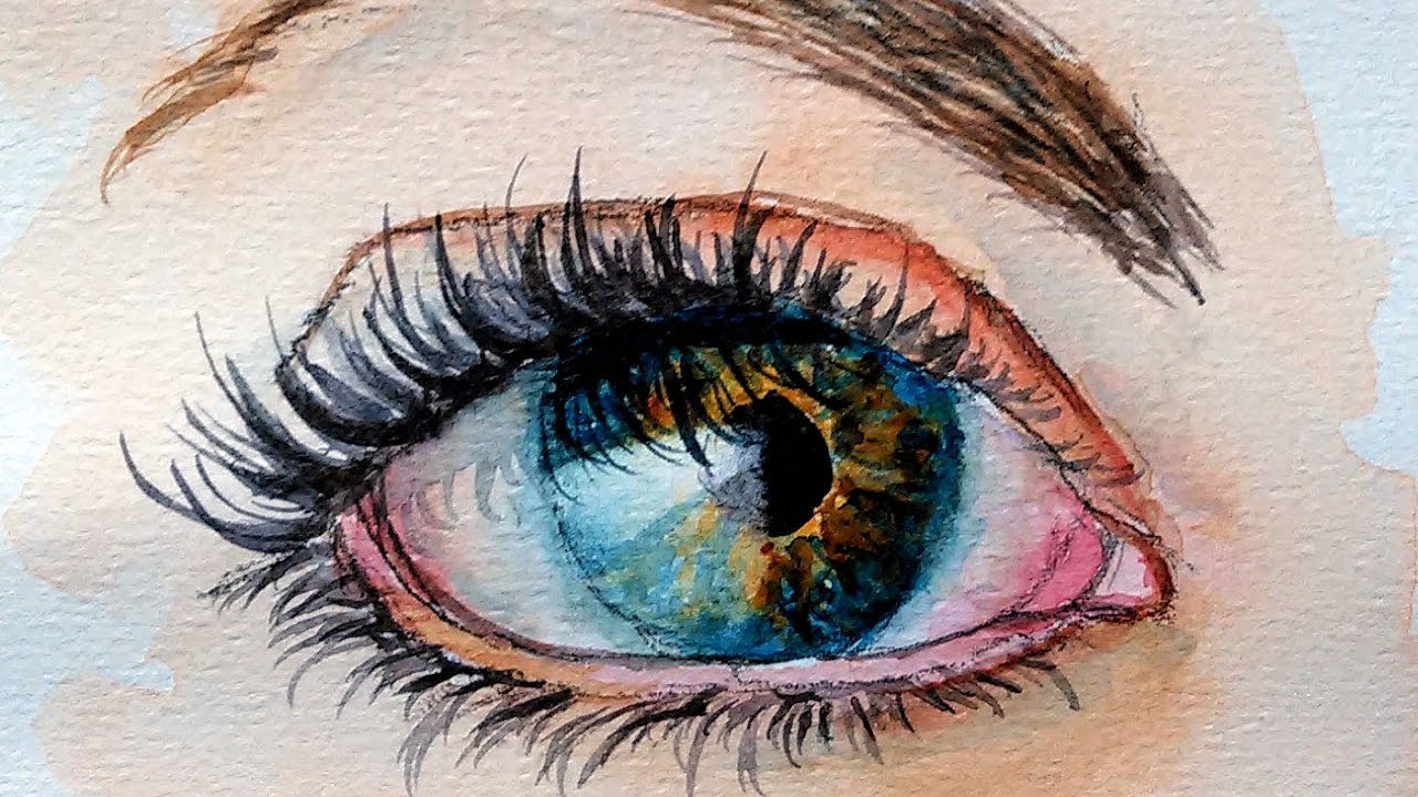 Eye Watercolor