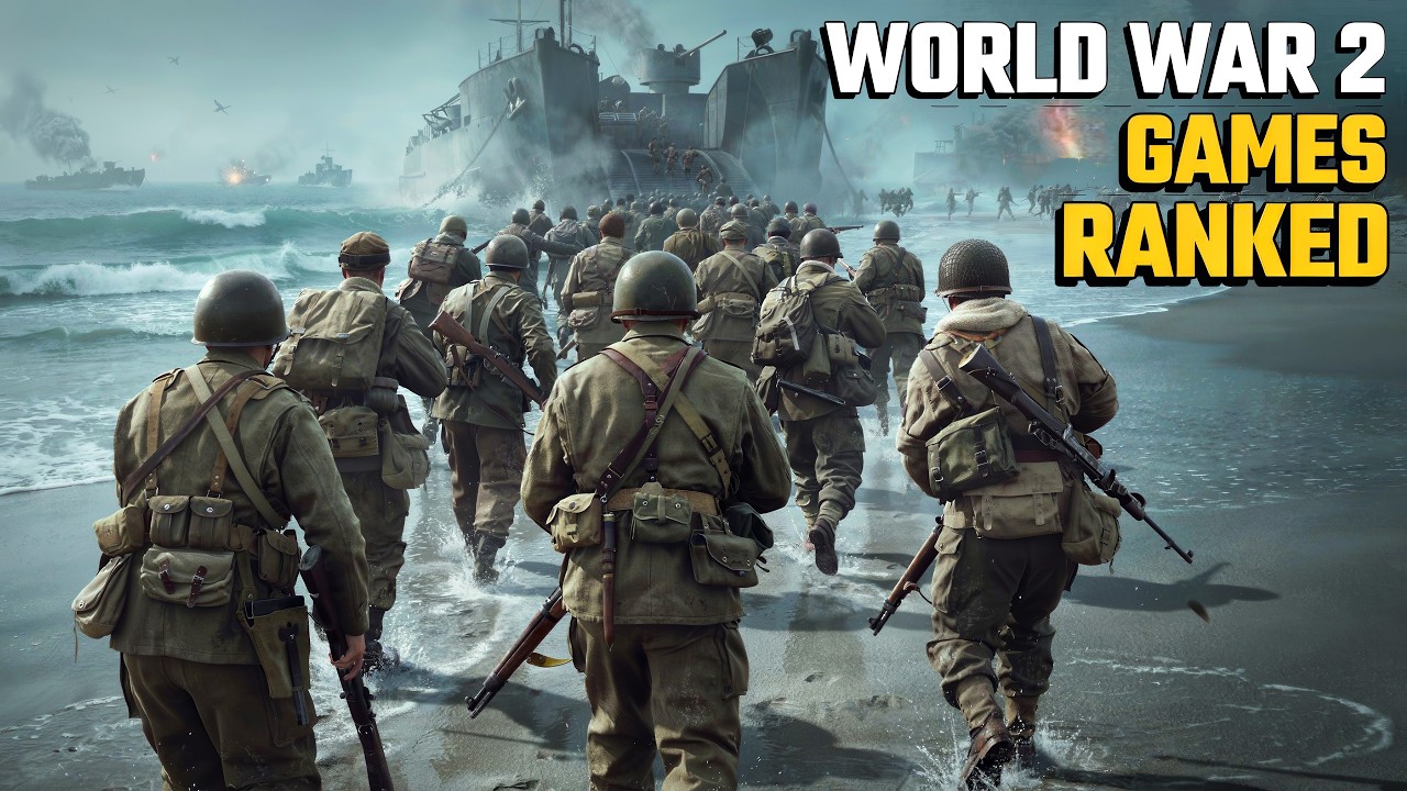 I Played 16 WWII Games and Ranked Them - YouTube