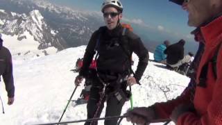 Hub au sommet - Ascension du Mont Blanc (3 Monts)