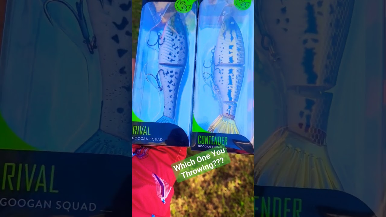 Which One You Throwing??? 📸🐳 #fishing #bassfishing #swimbait #glidebait #viral