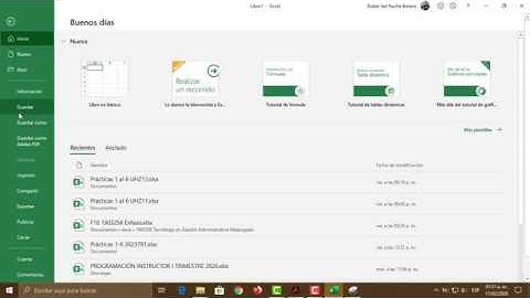 Práctica 1 Microsoft Excel (Introducción)