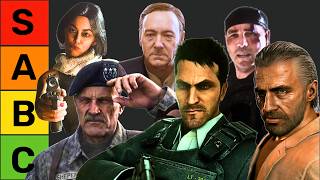Every Call of Duty VILLAIN Ranked by Pure Perfection