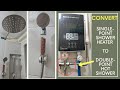 TUTORIAL: How to Install, Convert Single-Point Heater to Double-Point Hot Shower System