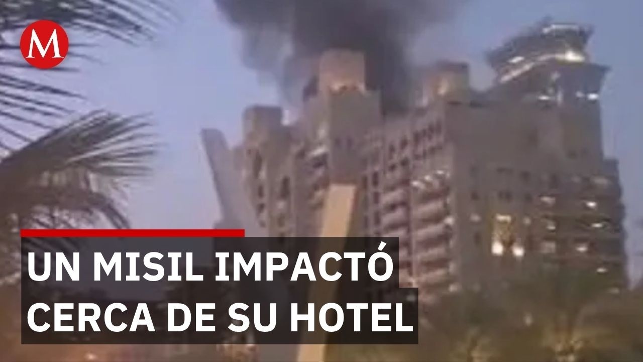 Joven tamaulipeca huye de los bombardeos en Emiratos Árabes