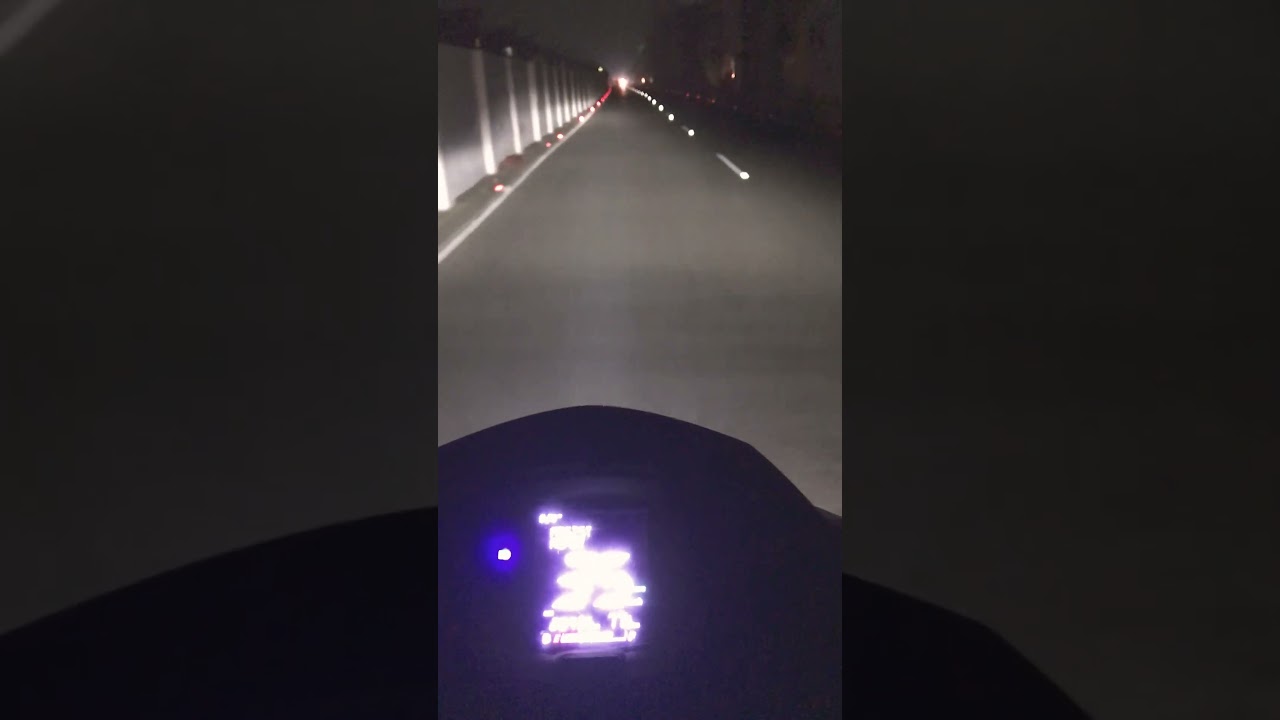 New TVS Jupiter led light throw at night 