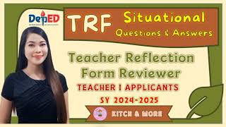 Updated Teacher Reflection Form | DepEd Ranking
