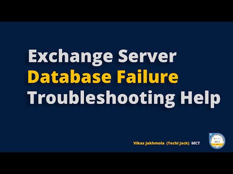 Exchange Server 2019 Troubleshooting | Techi Jack