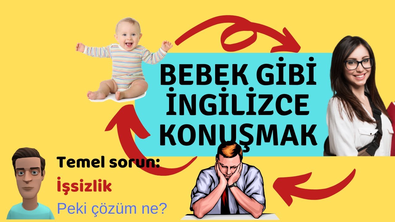 BEBEK GİBİ İNGİLİZCE KONUŞMAK (İşsizlik İçin Çok Basit Bir Sır