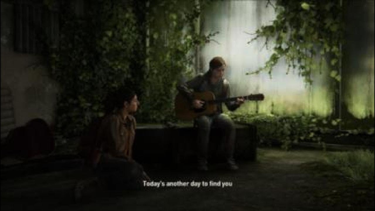 Tribute to joel Miller Ellie play the guitar 😩 