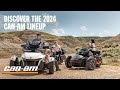 The 2024 canam spyder lineup