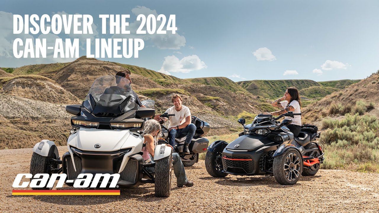 2024 Can-Am Spyder RT - 3-wheel touring motorcycle