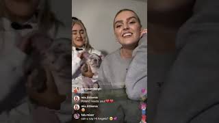 Perrie Edwards Instagram Live 26th March 2020