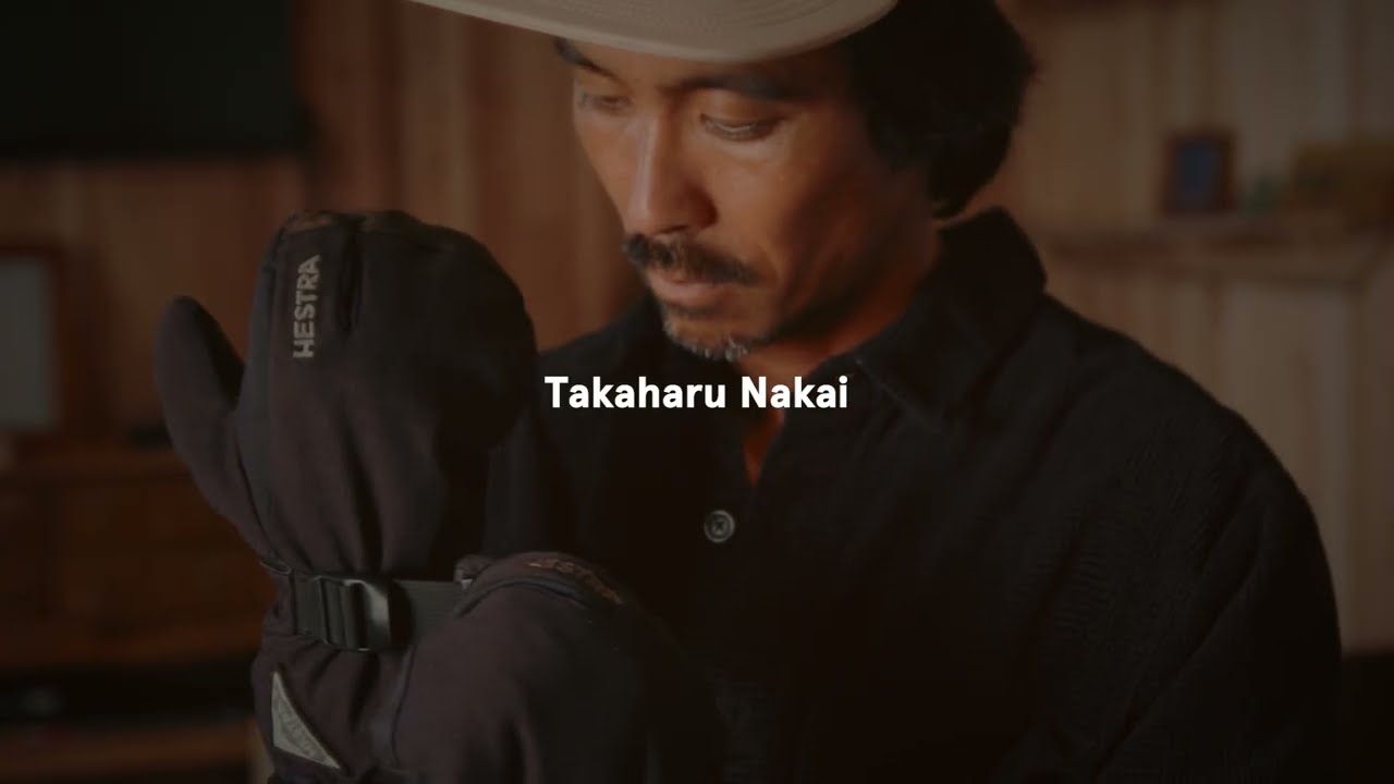 Hestra ブラック ミトングローブ 中井モデル Size7 Hestra Gloves - Takaharu Nakai - YouTube