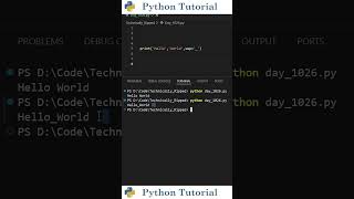 The Hidden Parameter of Print | Python Tutorial