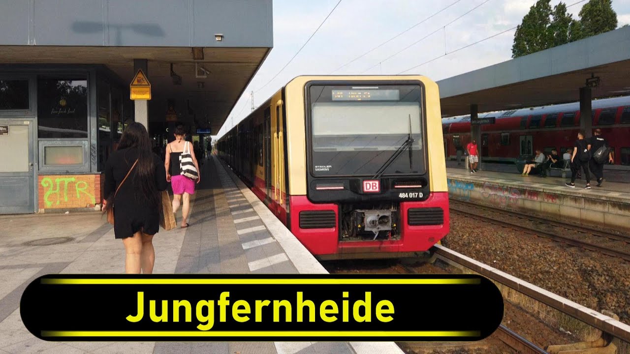 S-Bahn Station Jungfernheide - Berlin 🇩🇪 - Walkthrough 🚶