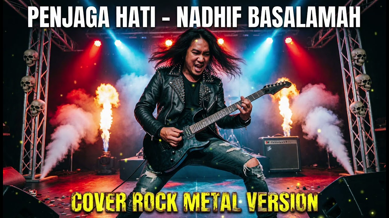 PENJAGA HATI - NADHIF BASALAMAH || COVER ROCK METAL AI