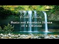 Reiki 3 Minute Timer Music and Nature Sounds ~ Mountain Stream and Ocean ~  26 x 3 Minute Bells