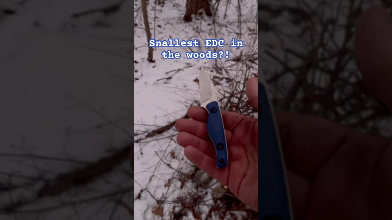 Creely Minnow EDC для повседневного ношения в лесу!