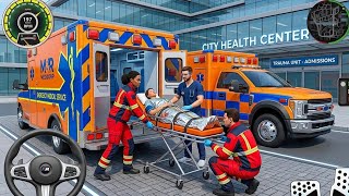 Ambulance City Rescue Simulator - 911 US Emergency Ambulance Driving 3D : Android Gameplay #230  screenshot 2