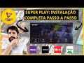 🔴 SUPER PLAY CHEGOU! Novo App de IPTV com Teste Grátis! Disponível para Roku, LG, Samsung e Android!