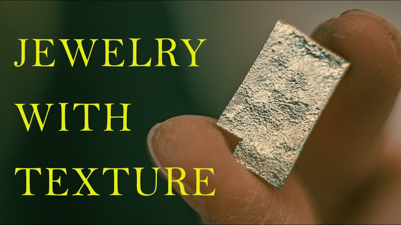 3 Ways How To Add Texture To Your Jewelry - YouTube