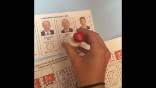 Oy Verirken Seçim Pusulasını Düşürdü Çim