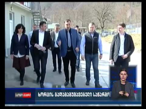 ოთარ დანელია რაჭაში, მეცხოველეობის შვეიცარული პროექტის მიმდინარეობას გაეცნო