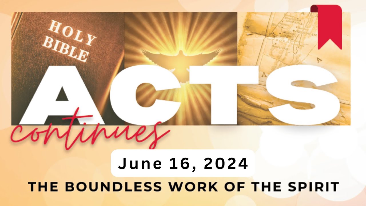 Worship Service for the Fourth Sunday after Pentecost- June 16, 2024 ...