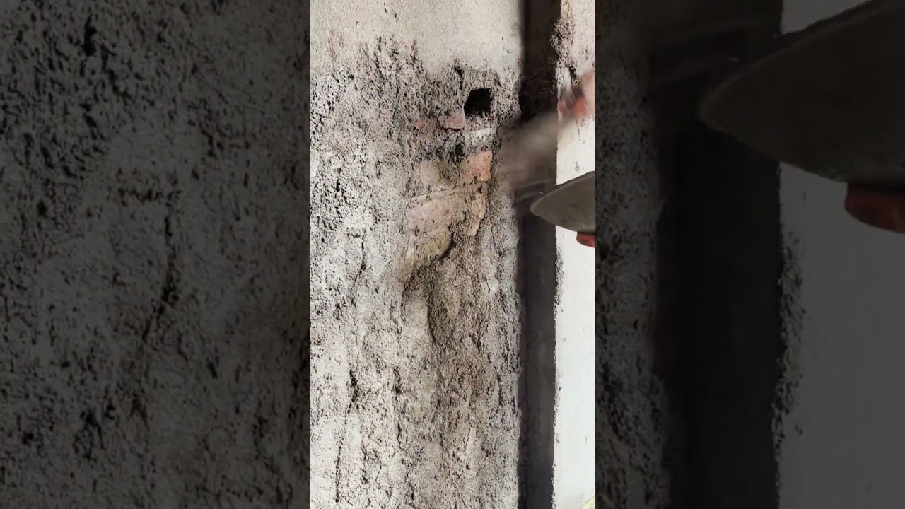 Perfect Wall Plaster in 30 Seconds! 🧱✨ 