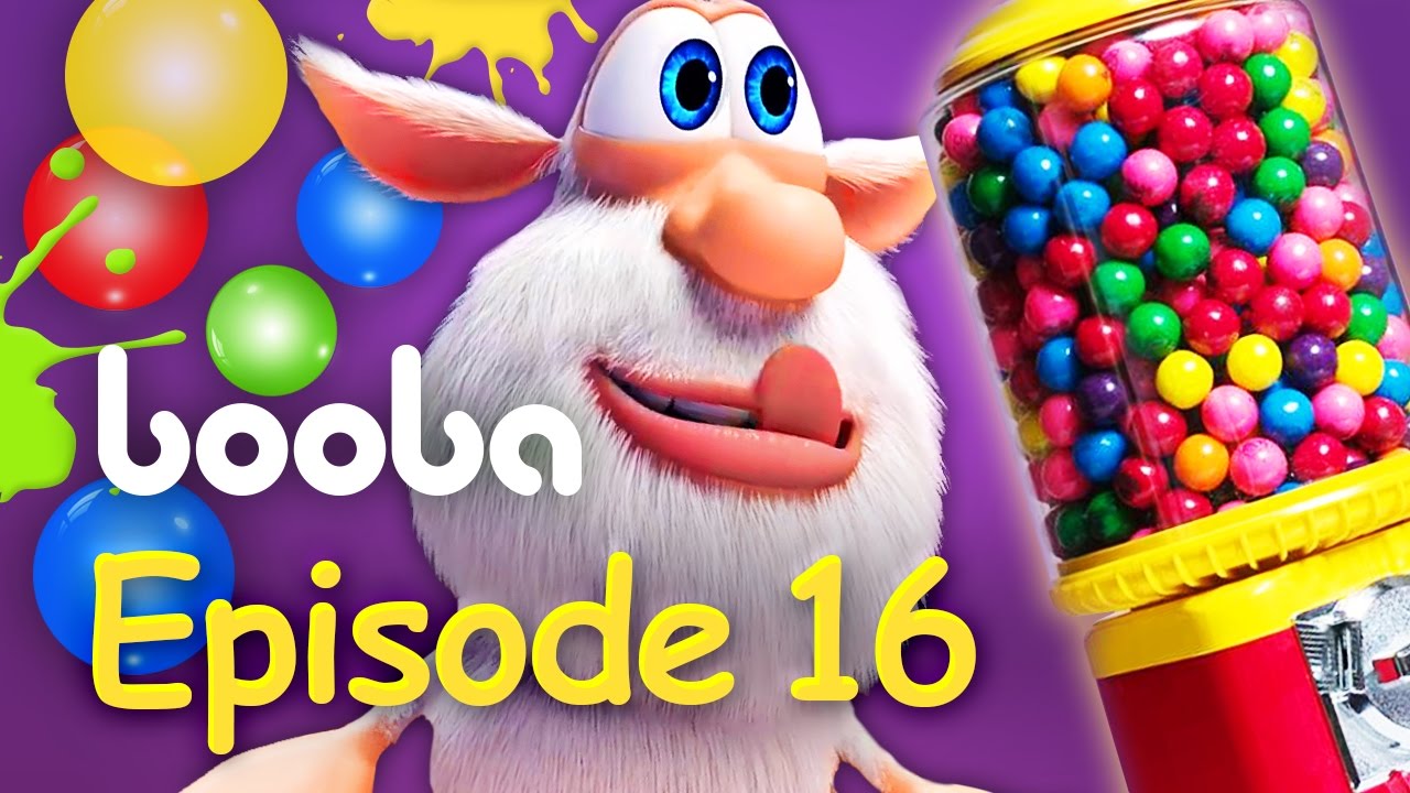 Booba - Episode 16 Cinema hall Funny Cartoons for kids bubble gum KEDOO буба 2017 ANIMATIONS 4 KIDS