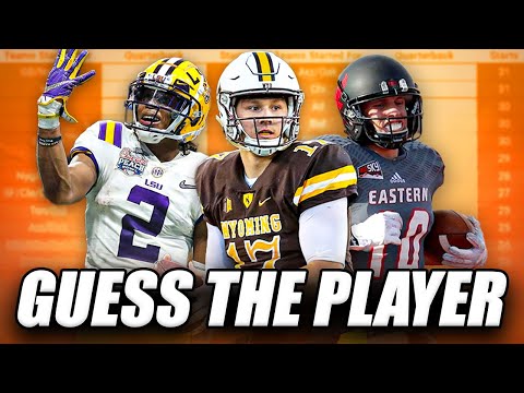 Guess the NFL Players College
