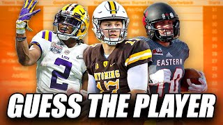 Guess the NFL Players College